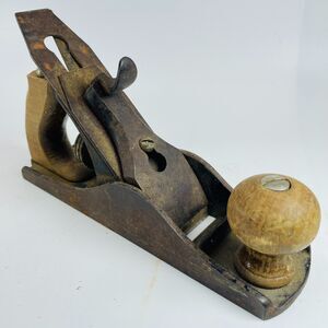 Vintage Fulton 9.5" Woodworking Hand Plane Made in USA Smoothing Bench  Tool
